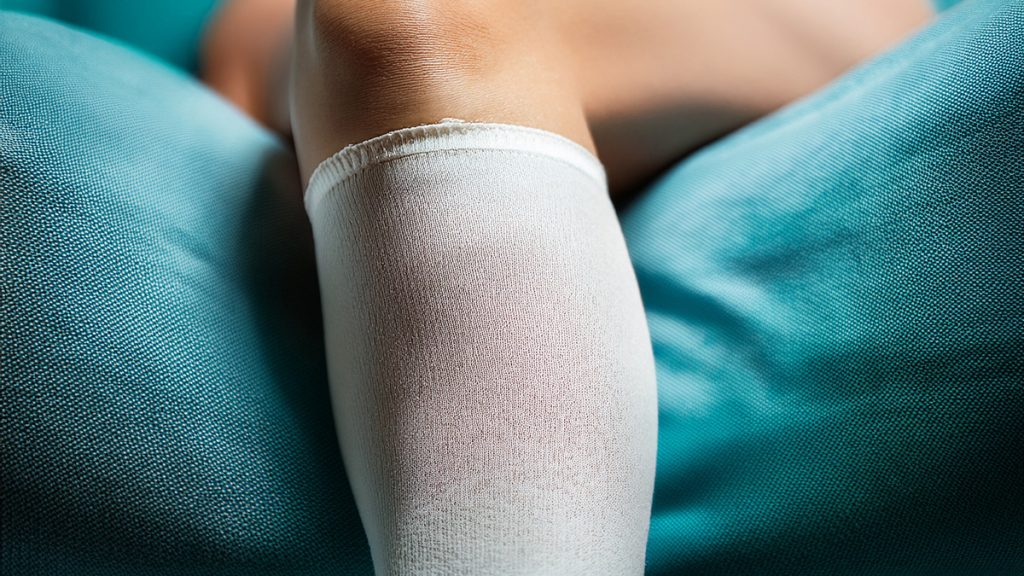 Compression stockings for varicose veins