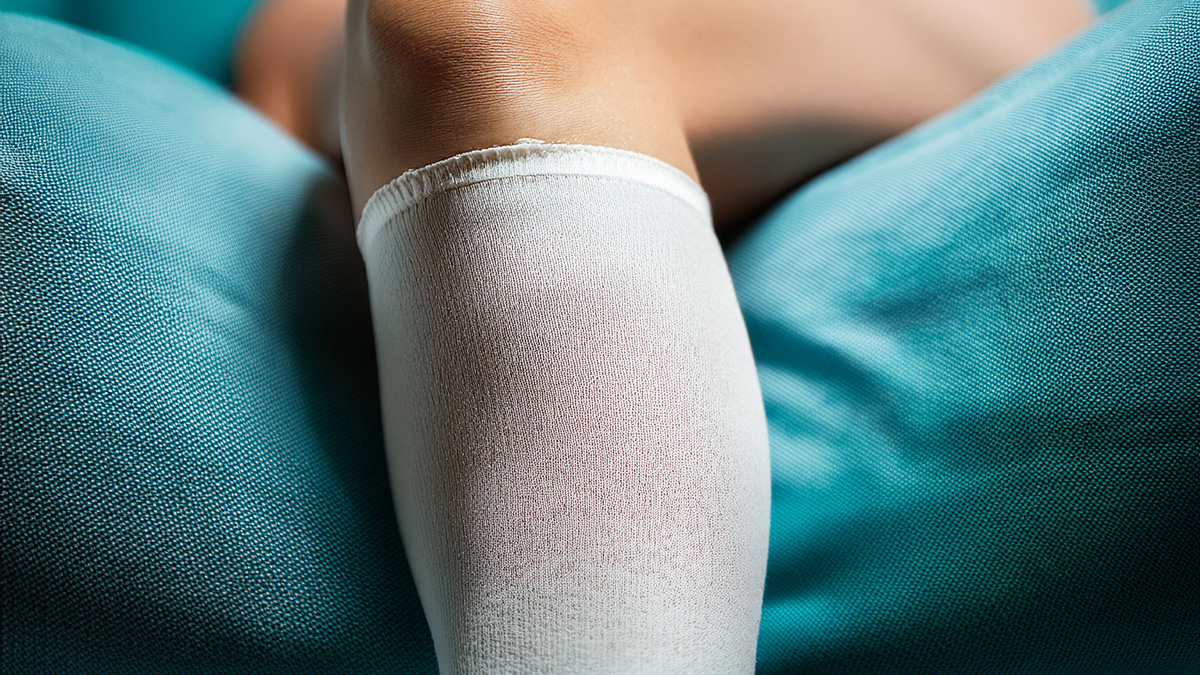 Compression stockings for varicose veins