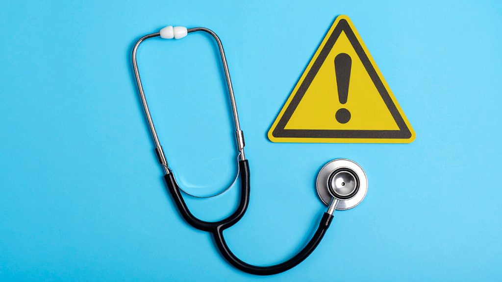 Medical evaluation concept highlighting urgent DVT warning signs.